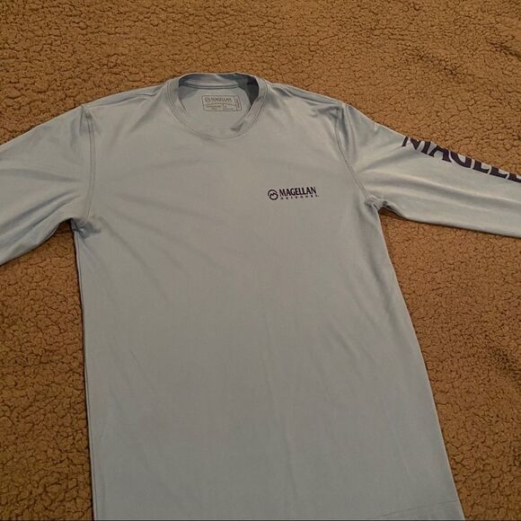 Magellan Light Blue Fishing Shirt - Picture 2 of 7